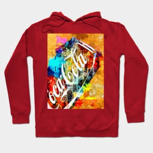 Coke Can Grunge Hoodie